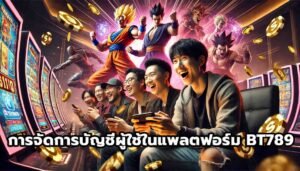 การจัดการบัญชีผู้ใช้ในแพลตฟอร์ม BT789-12