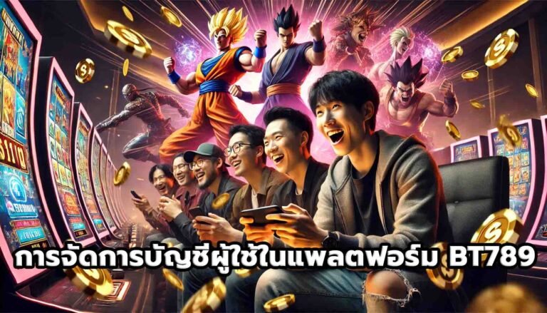 การจัดการบัญชีผู้ใช้ในแพลตฟอร์ม BT789-12