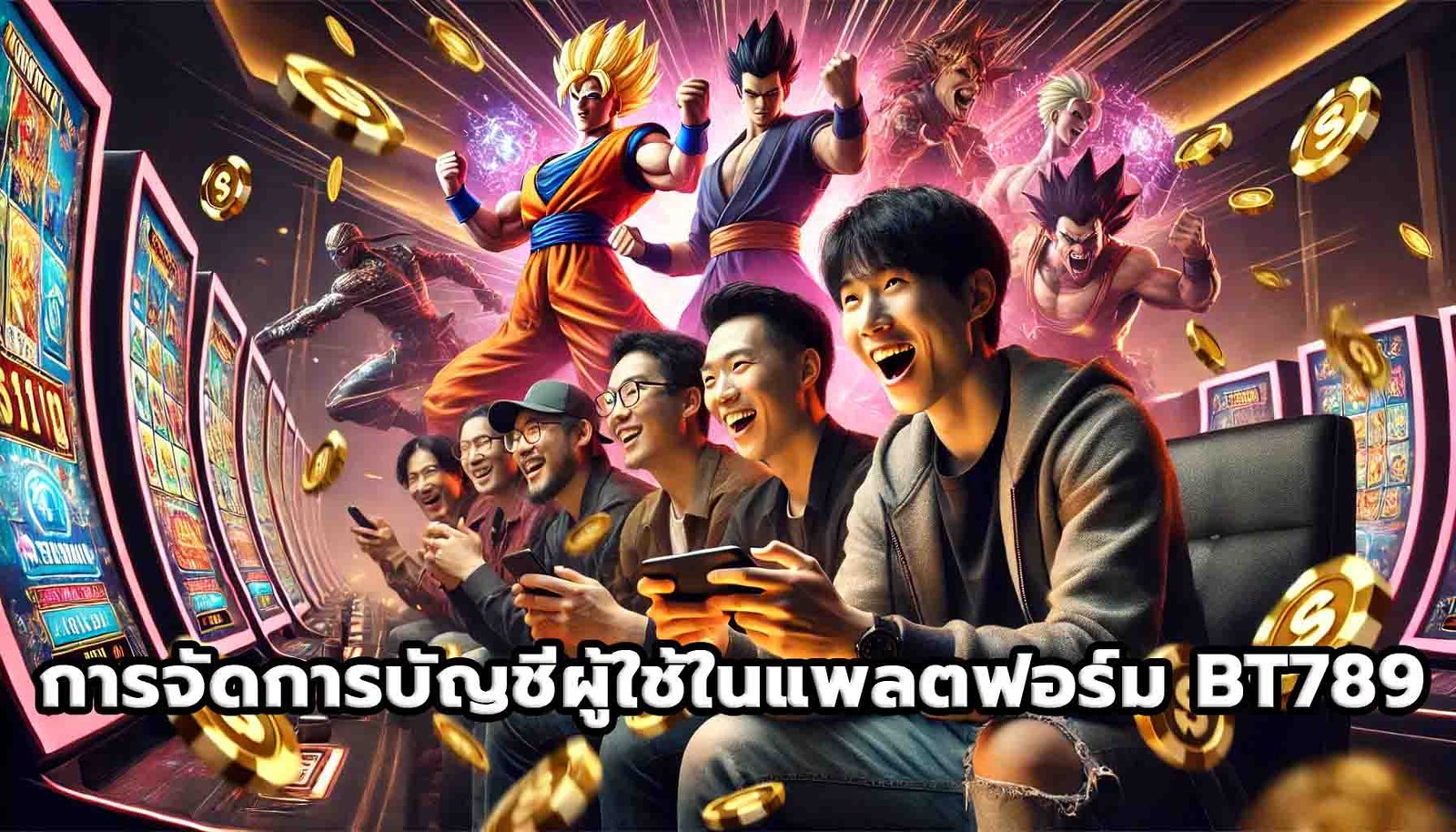 การจัดการบัญชีผู้ใช้ในแพลตฟอร์ม BT789-12