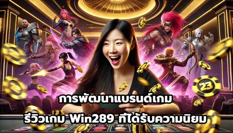 การพัฒนาแบรนด์เกม รีวิวเกม Win289 ที่ได้รับความนิยม-8