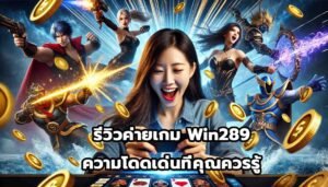 รีวิวค่ายเกม Win289 ความโดดเด่นที่คุณควรรู้-9